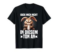 No me mires molesto en este tono Conejo Camiseta