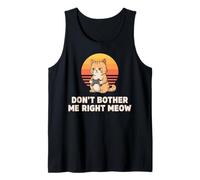 No me molestes, ¿Verdad? Meow Cat Gamer Retro Camiseta sin Mangas