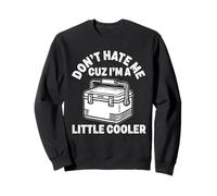 No me odies solo porque soy un poco más genial Juegos de palabras graciosos tontos Sudadera