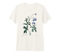 No me Olvides de Flores Azules Amante de Las Plantas para Parejas Camiseta Premium