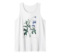 No me Olvides de Flores Azules Amante de Las Plantas para Parejas Camiseta sin Mangas