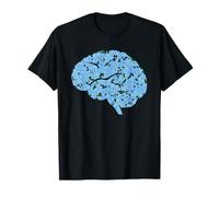 No me Olvides de la Mente Floral del Cerebro Camiseta