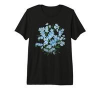 No me Olvides de mí, Flor, Flor, botánica, Primavera, Floral Camiseta Premium