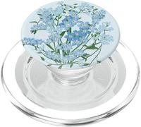 No me Olvides de mí, Flor, Flor, botánica, Primavera, Floral PopSockets PopGrip para MagSafe