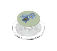 No me Olvides románticas Flores Azules PopSockets PopGrip para MagSafe