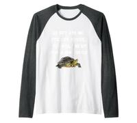No me pidas Consejos de por Vida, terminarás Nueva Tortuga Camiseta Manga Raglan