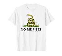 No Me Pises Liberty Gadsden Bandera Español Mexicano Libertario Camiseta