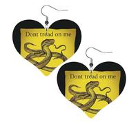 No Me Pises Pendiente De Piel Moda Pendientes Cómodo Aretes De Cuero Para Mujer Aniversario Día De La Madre