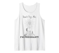 No me pruebes, Estoy Embarazada, Día de la Tierra, Madre Natural, Madre Verde Camiseta sin Mangas