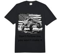 No me sigas, no lo harás 4 x 4 Off-Roading 4x4 Comfort Colors Adult Heavyweight T-Shirt