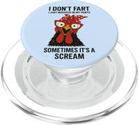 No me Tiro un Pedo, Solo susurro en mis Pantalones Graciosa Chicken Lady PopSockets PopGrip para MagSafe