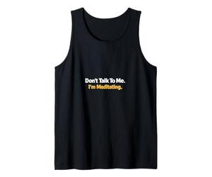 No me tonterías - Medito en el Humor Yoga & Consciente Camiseta sin Mangas