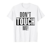 No me toques Sólo mira las manos fuera de los dedos Camiseta