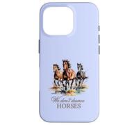 NO MERECMOS Caballos Carcasa para iPhone 16 Pro