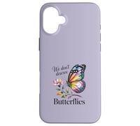 NO MERECMOS Mariposas Carcasa para iPhone 16 Plus