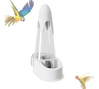 No Mes S - Dispensador de agua para de pájaros, solución para beber mascotas, de hidratación para jaula de pájaros, 6 x 9,5 x 16,5 cm, higiénico y a prueba de fugas, práctico y