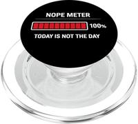 No, Meter, Hoy no es el día, 100% Humor PopSockets PopGrip para MagSafe