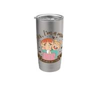 No, mi casa no está limpia - Mamá Vaso térmico de acero inoxidable de doble pared