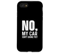 No, mi Coche aún no está Hecho - Coche de Carreras Muscle Car Guy Carcasa para iPhone SE (2020) / 7/8