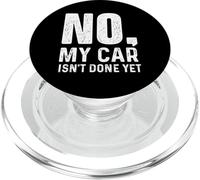 No, mi Coche aún no está Hecho - Coche de Carreras Muscle Car Guy PopSockets PopGrip para MagSafe