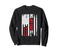 No, mi Coche aún no está Listo, Amante de los automóviles, Divertido mecánico Estadounidense Sudadera