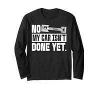 No, mi Coche aún no está Terminado, Amante de los Coches mecánicos Manga Larga