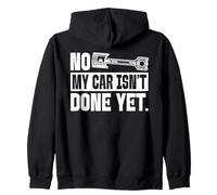 No, mi Coche aún no está Terminado, Amante de los Coches mecánicos Sudadera con Capucha