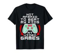 No Miedo De Ser Vencer A Mis Hijos En Los Videojuegos Camiseta