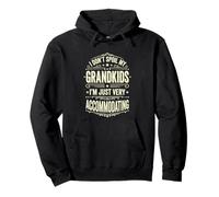 No mimo a mis Nietos Soy Muy Complaciente Sudadera con Capucha