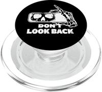 No mires atrás Esqueleto de Calavera PopSockets PopGrip para MagSafe