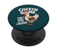 No mires el Pollo Divertido Juego de Pollo PopSockets PopGrip Adhesivo