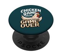 No mires el Pollo Divertido Juego de Pollo PopSockets PopGrip Adhesivo