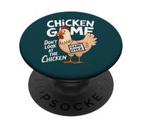 No mires el Pollo Divertido Juego de Pollo PopSockets PopGrip Adhesivo