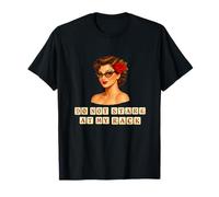 No mires fijamente a mi Estante Divertido Mahjong Juego Tile Witty Meme Camiseta