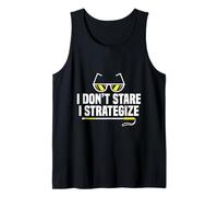 No Miro Estrategias: Conciencia De Persona Ciega Camiseta sin Mangas