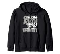 No Mis Pensamientos - Trastorno De Comunicación por Afasia Sudadera con Capucha