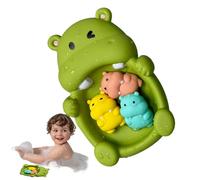 No Mold Bath Toys - Htub Toys | Infant Toddler Bathtub Toy | 4 Pieces Floating Bath Tôy | Early Educational Easy-Grip Animal Activity for Kids Ages 18 Months+ | Floating Bathtubs Toy