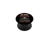 No moleste, ya Estoy lo Suficientemente perturbado, Humor Negro, Esqueleto PopSockets PopGrip Adhesivo