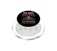 No moleste, ya Estoy lo Suficientemente perturbado, Humor Negro, Esqueleto PopSockets PopGrip para MagSafe
