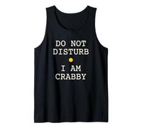 No molestes Soy Crabby Crustacean Observer Camiseta sin Mangas