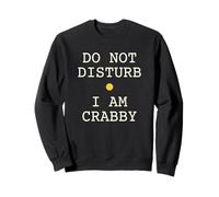 No molestes Soy Crabby Crustacean Observer Sudadera