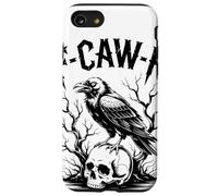 No More Howling At The Office Humor Retro Lobo Cowboy Carcasa para iPhone SE (2020) / 7/8