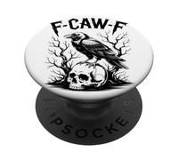 No More Howling At The Office Humor Retro Lobo Cowboy PopSockets PopGrip Adhesivo