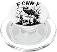 No More Howling At The Office Humor Retro Lobo Cowboy PopSockets PopGrip para MagSafe