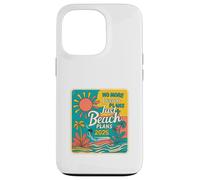 No More Lesson Plans Just Beach Plans 2025, Funny Teacher Carcasa para iPhone 13 Pro