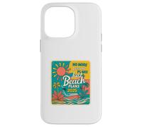 No More Lesson Plans Just Beach Plans 2025, Funny Teacher Carcasa para iPhone 14 Pro Max