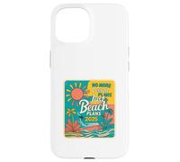 No More Lesson Plans Just Beach Plans 2025, Funny Teacher Carcasa para iPhone 15