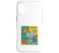 No More Lesson Plans Just Beach Plans 2025, Funny Teacher Carcasa para iPhone 16 Plus