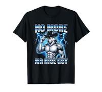 No More Mr. Nice Guy - Funny Wolf Meme Guys Novedad Cool Men Camiseta