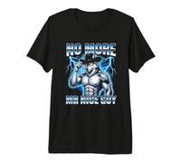No More Mr. Nice Guy - Funny Wolf Meme Guys Novedad Cool Men Camiseta Premium